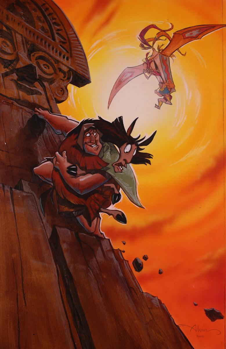 The Emperor's New Groove Color Concept by John Alvin, Image 2.