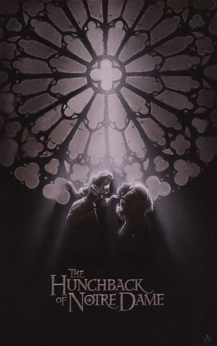The Hunchback of Notre Dame Poster Concept, Rose Window by John Alvin, Image 3.