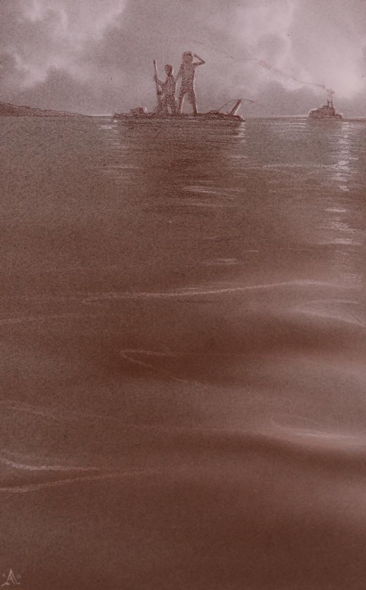 The Adventures of Huck Finn Poster Color Art by John Alvin, Image 2.