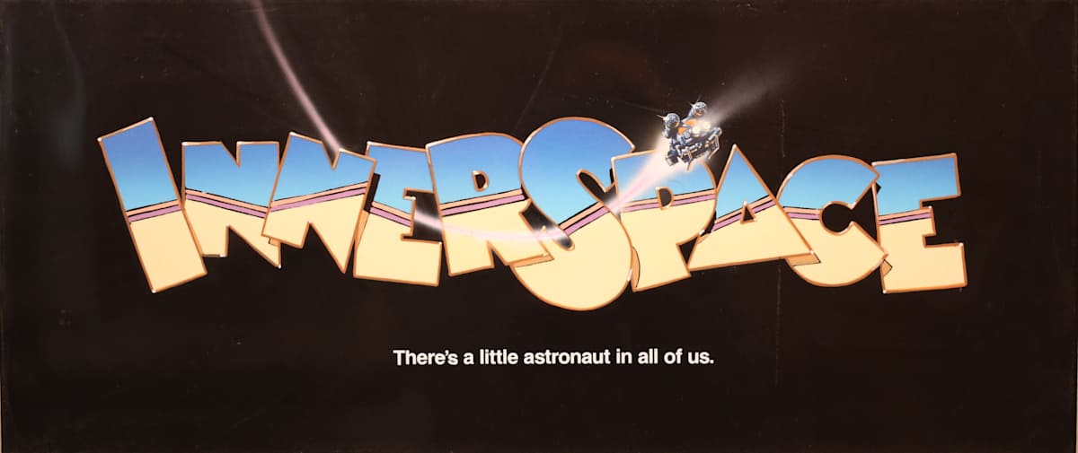 Innerspace Title Card Logo for Trailer by John Alvin, Image 2.