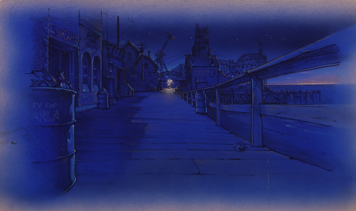 The Lost Boys Color Comp, Santa Carla Pier and Theme Park by John Alvin, Image 2.