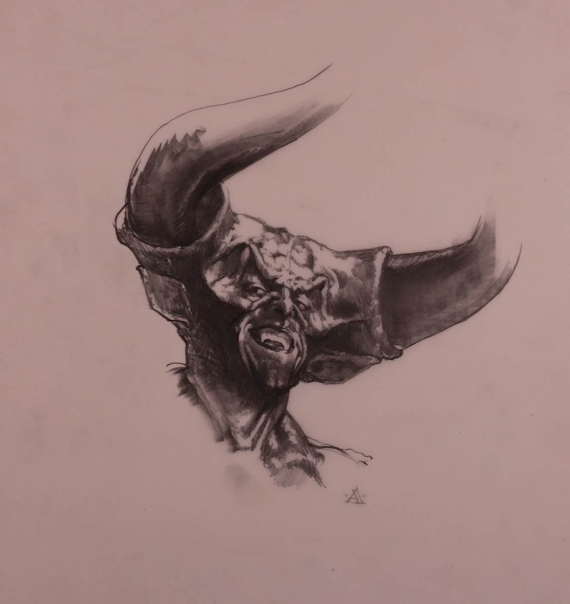 Legend Poster Concept Art Graphite by John Alvin, Image 2.