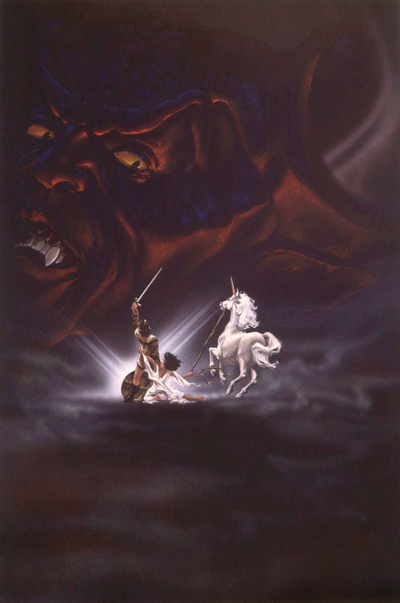 Legend Color Comp, Unicorn and Heroes by John Alvin, Image 2.