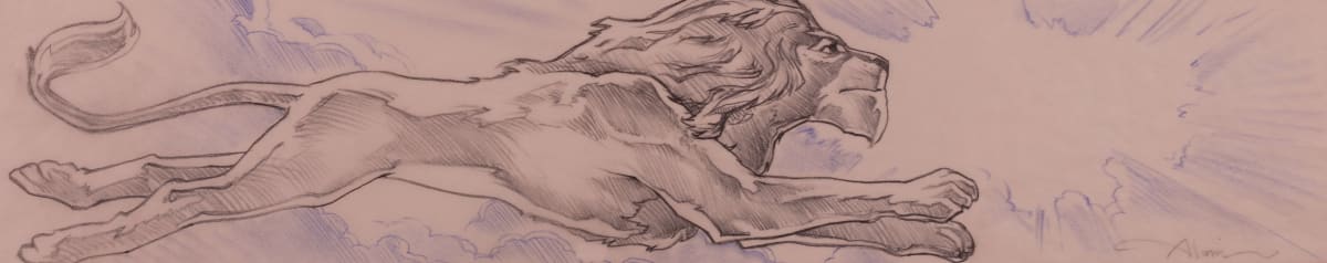 The Lion King Poster Concept Art, Simba Bus Advertisement by John Alvin, Image 2.