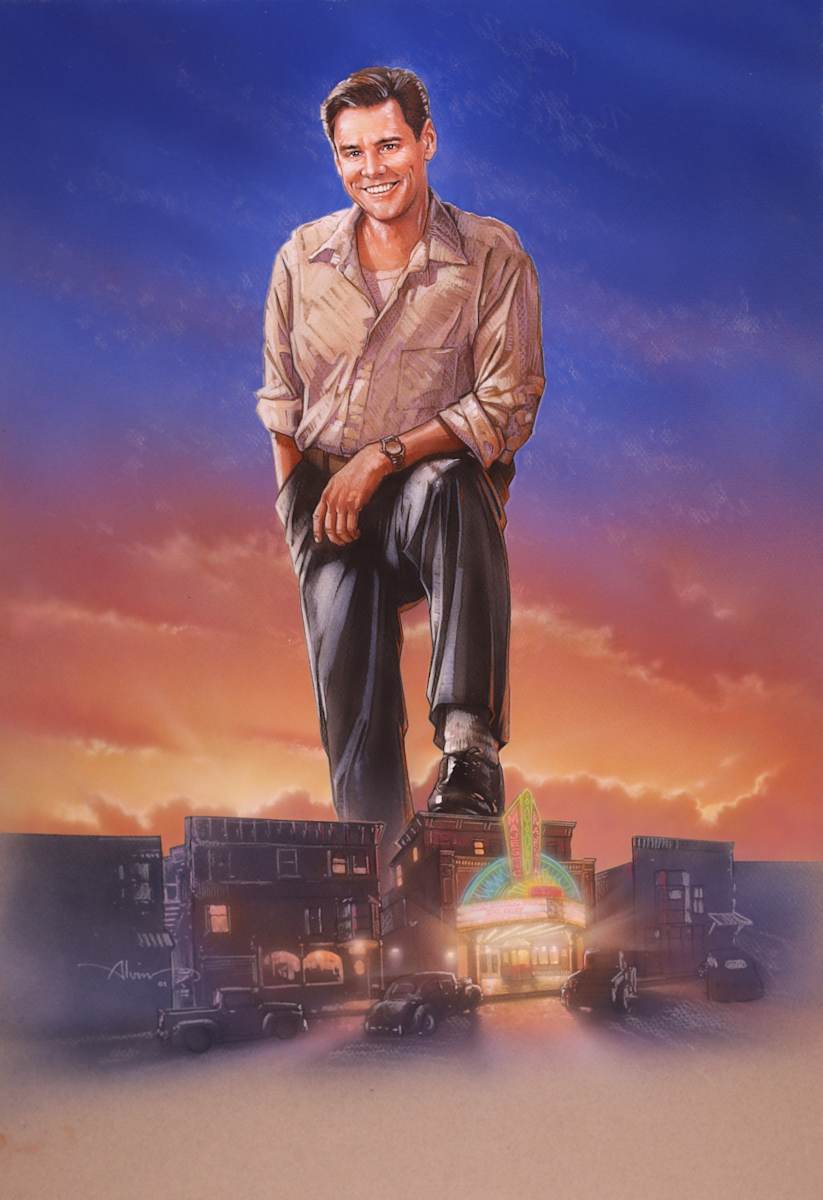 The Majestic Poster Color Comp Peter Appleton Jim Carrey by John Alvin, Image 2.