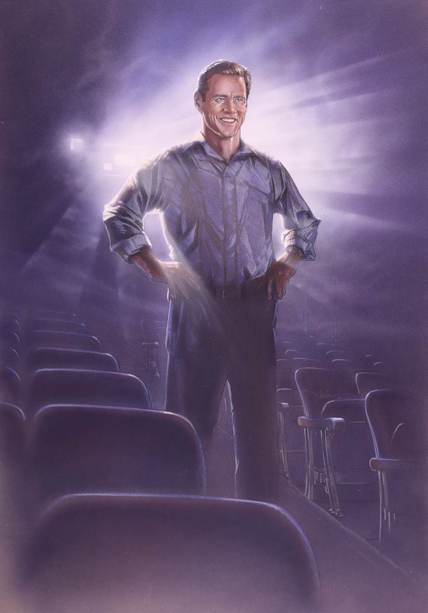 The Majestic Color Comp, Jim Carrey in Theater, Image 2.