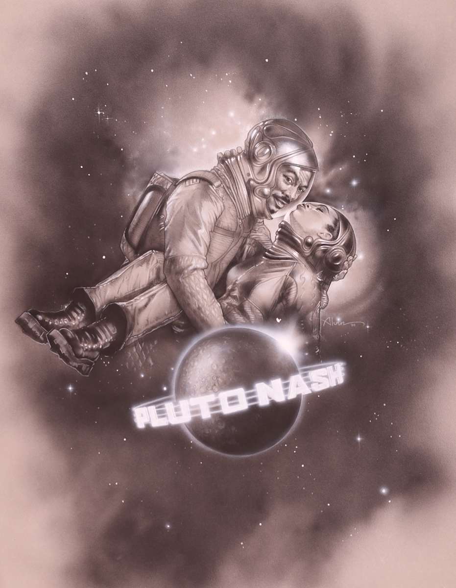 The Adventures of Pluto Nash Poster Comp 1 by John Alvin, Image 2.