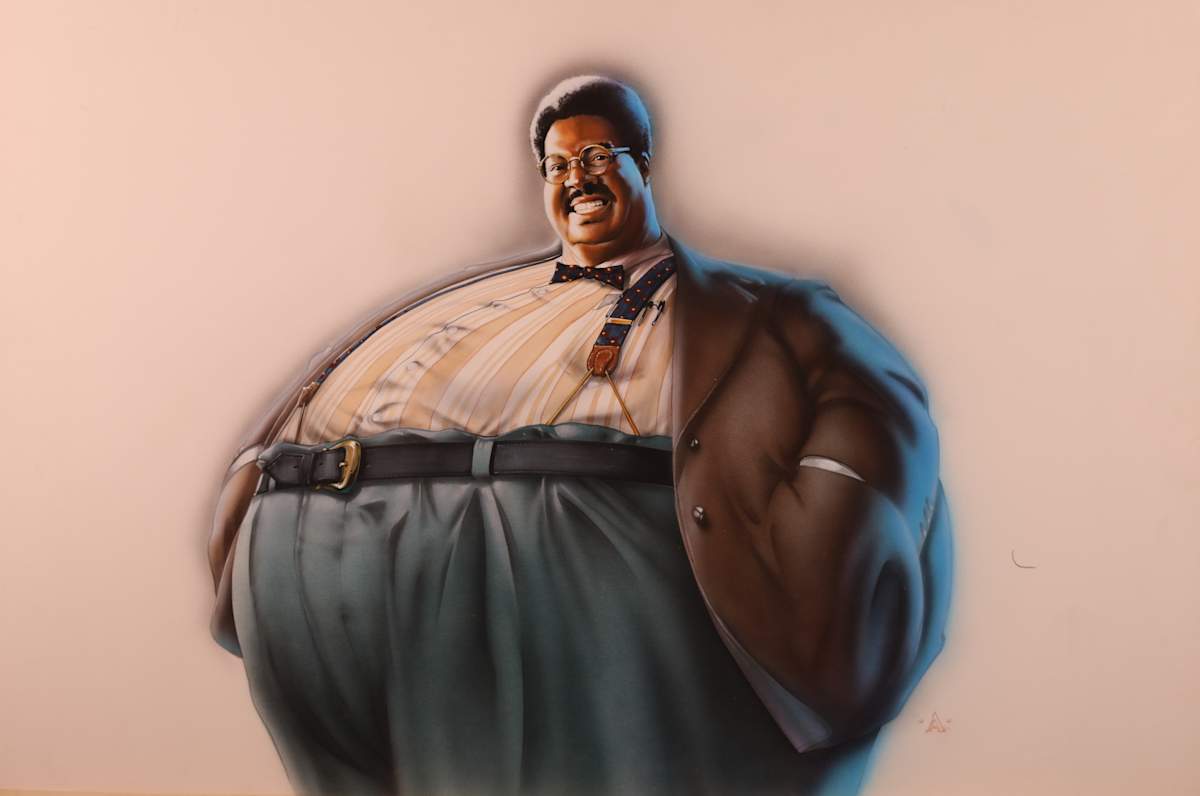 The Nutty Professor Color Comp, Similar Design to Final Poster by John Alvin, Image 2.