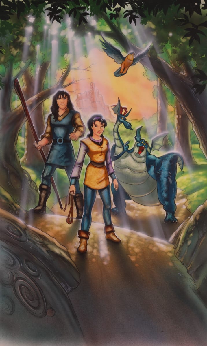 Quest for Camelot Color Comp 2 by John Alvin 