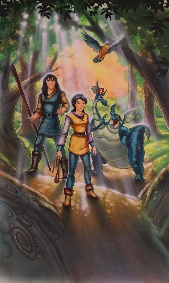 Quest for Camelot Color Comp 2 by John Alvin, Image 2.