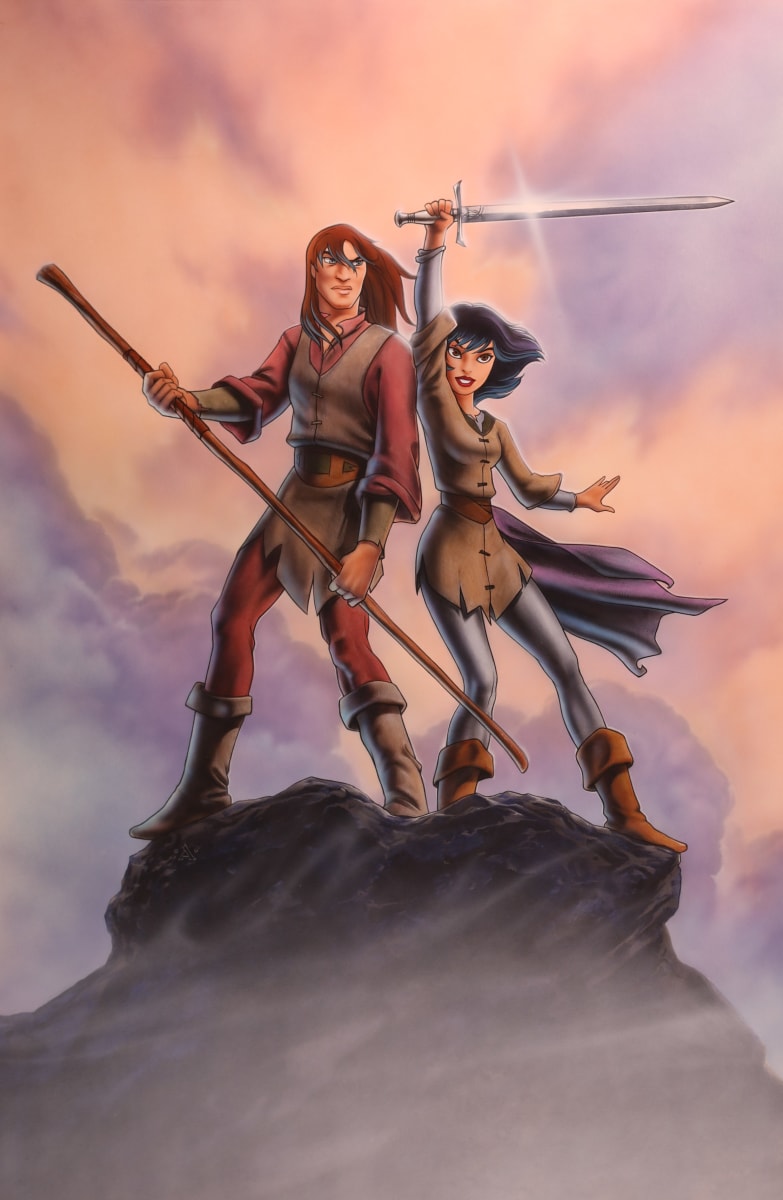 Quest for Camelot Alternate Finish 2 by John Alvin, Image 2.