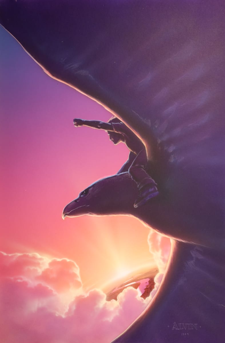 The Rescuers Down Under Color Key Art by John Alvin, Image 3.