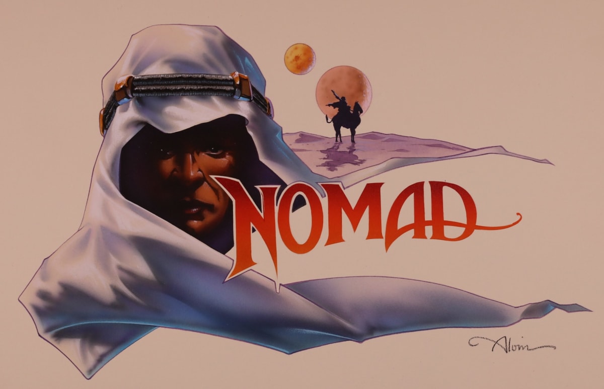 Virtual World Video Game Key Art, Nomad by John Alvin 