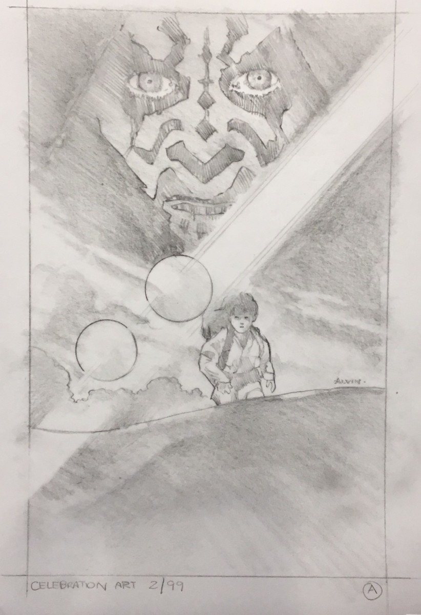 Star Wars Celebration I Poster Concept, Close to Final Poster by John Alvin 