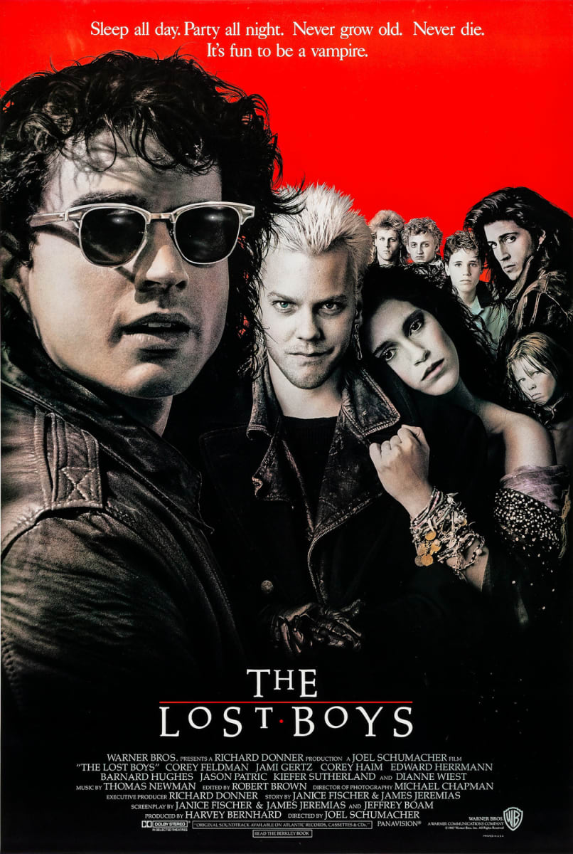 The Lost Boys Theatrical Release Poster by John Alvin, Image 1.