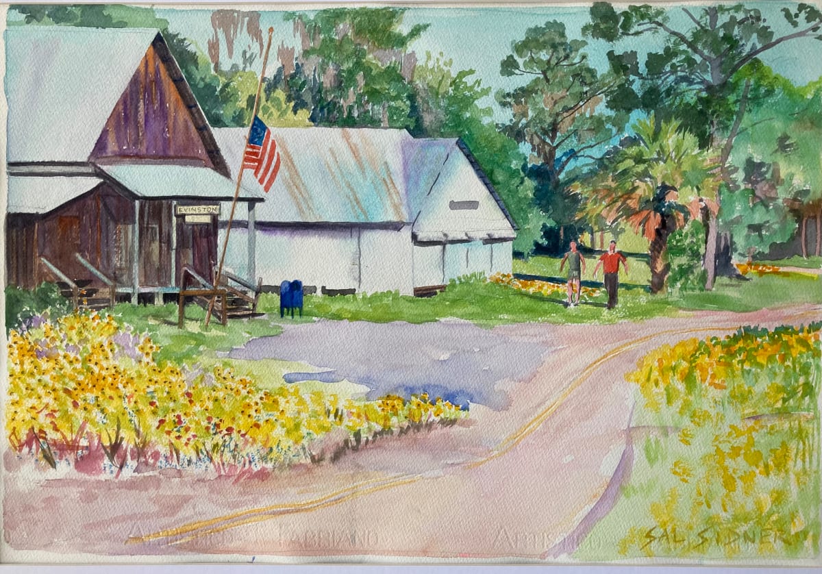 Evanston Post Office  Image: Florida as it was