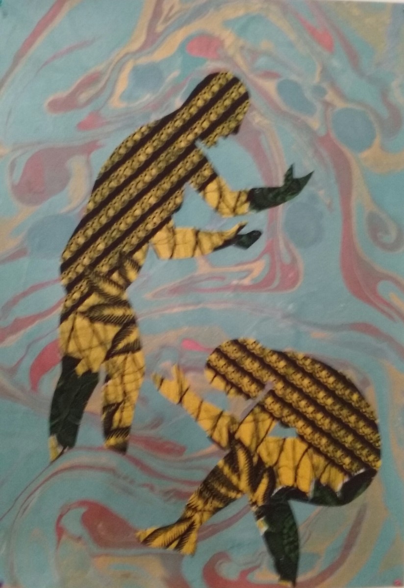 YEMAYA LAMENTS THE CONDITION OF WATER by SAL SIDNER 