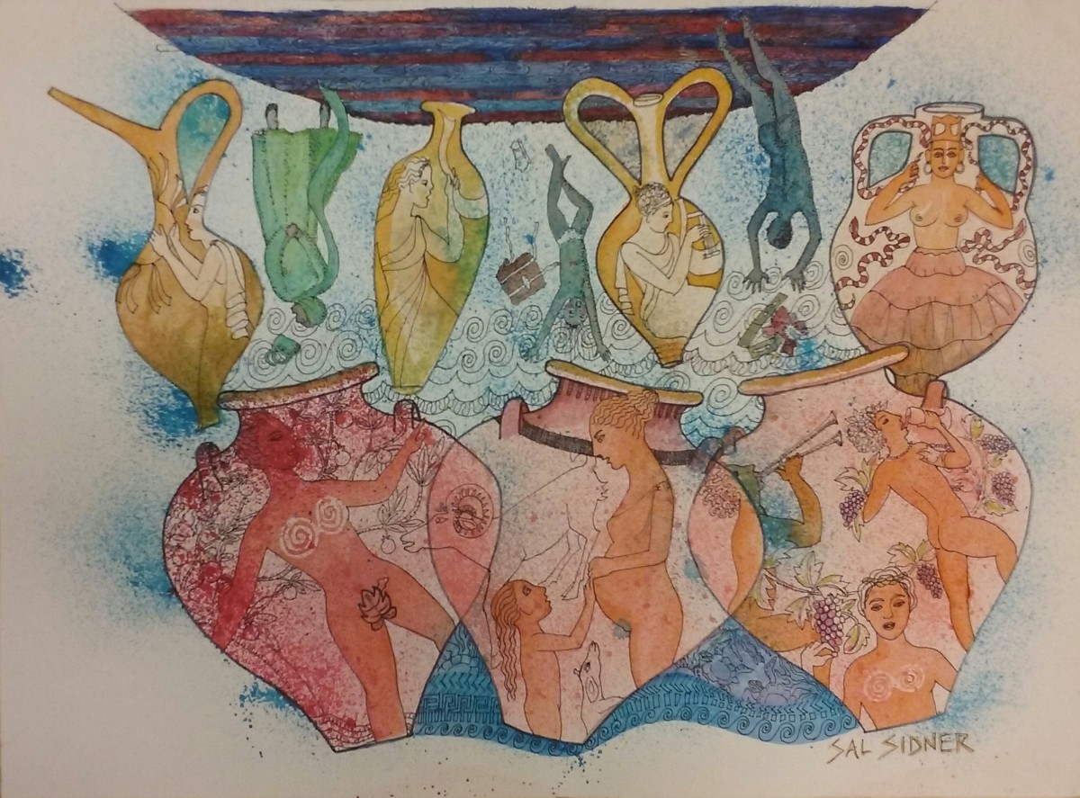 FALLING AMONG THE RELICS by SAL SIDNER 