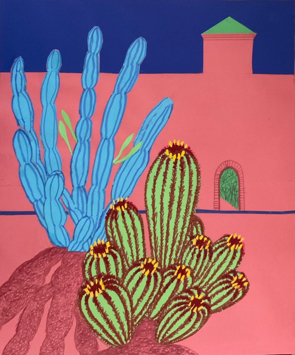 Cactus in Le Palmerai by SAL SIDNER 