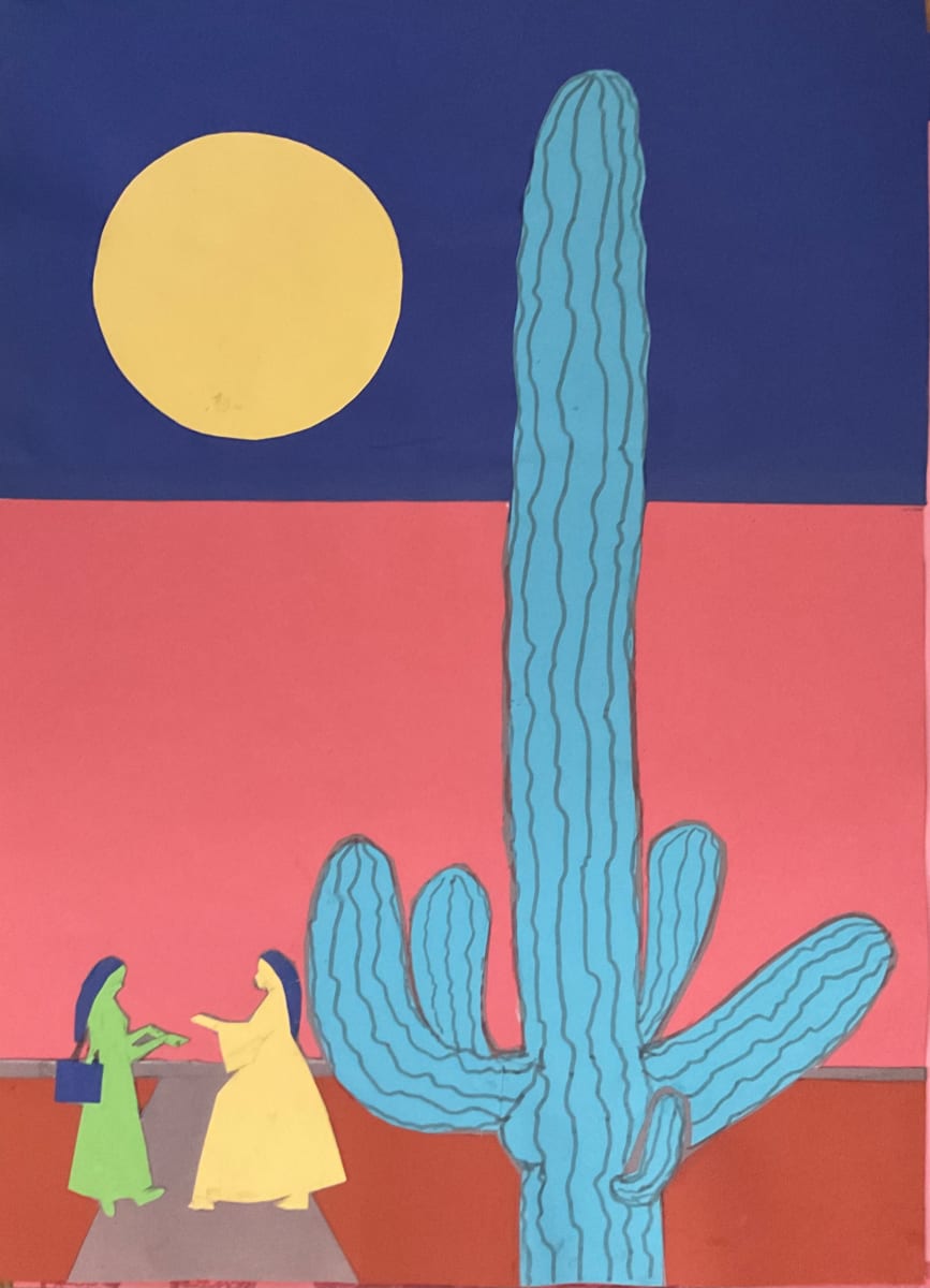 Sisters in The palmerai by SAL SIDNER, Image 1.