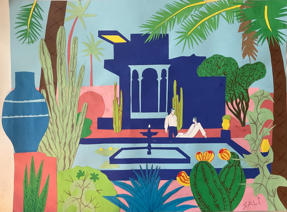 Yves & Herve at home by SAL SIDNER 