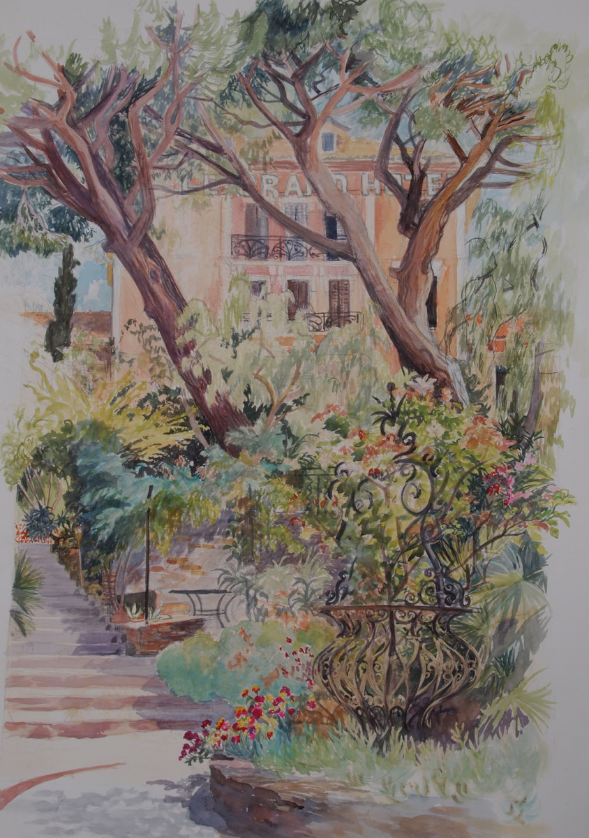 GRAND HOTEL, RIVIERA by SAL SIDNER 