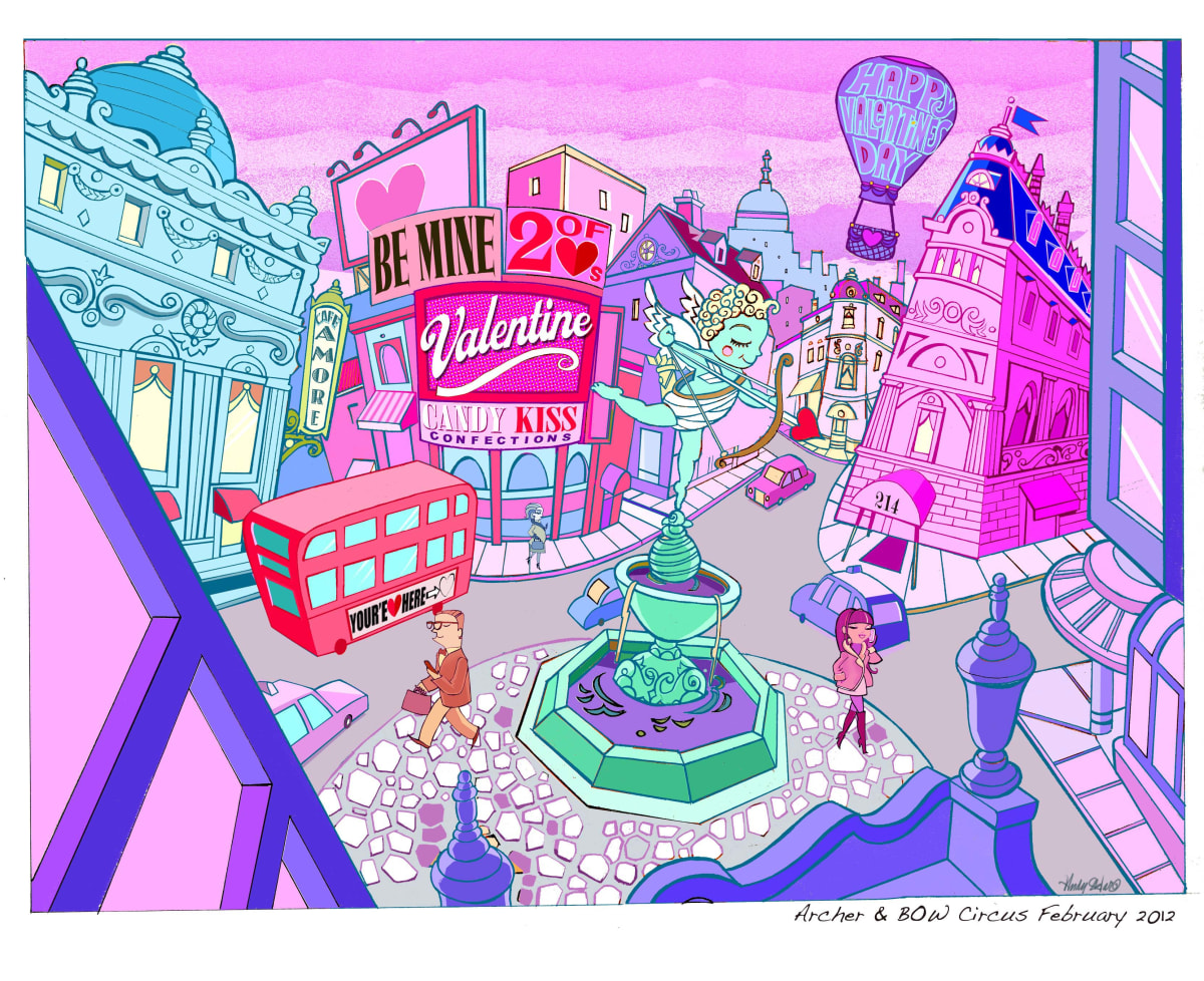 Archer & Bow Circus by Andy Sklar 