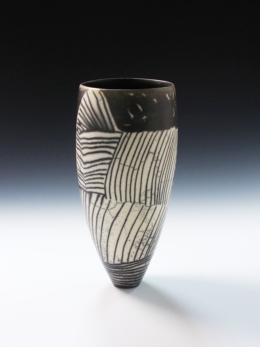 Naked Raku Landscape 1 Vessel by BilianaPopova 