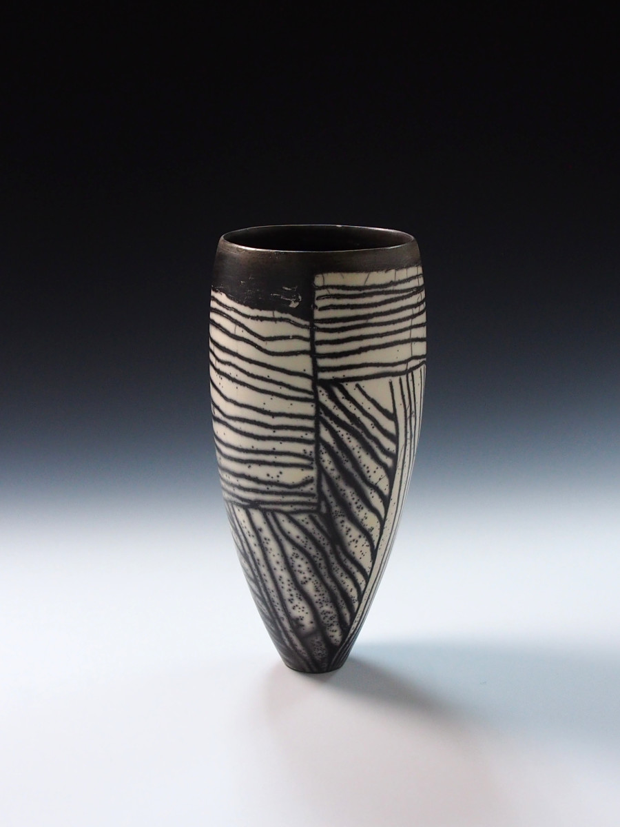 Naked Raku Landscape 2 Vessel by BilianaPopova 