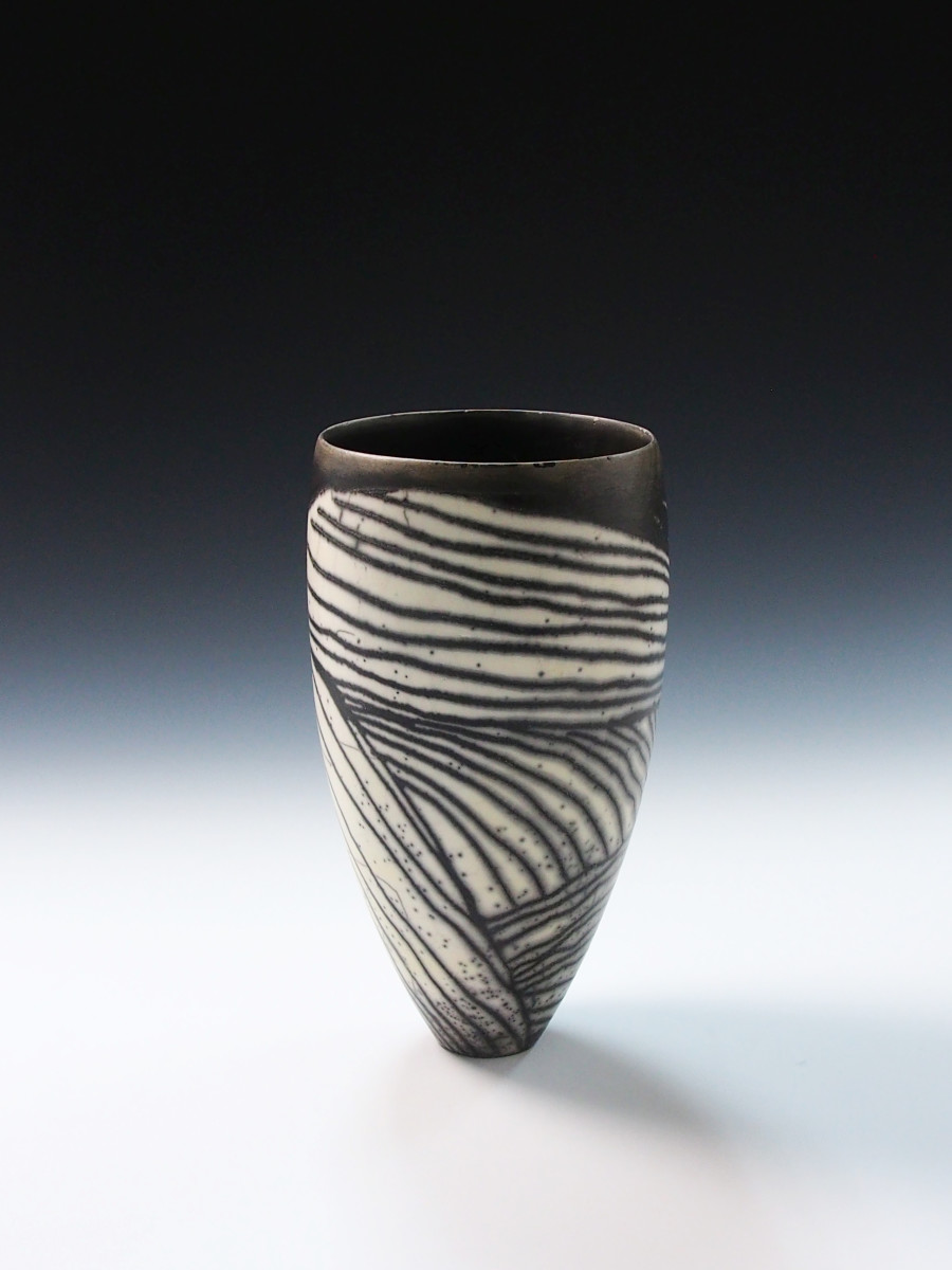 Naked Raku Landscape 3 Vessel by BilianaPopova 