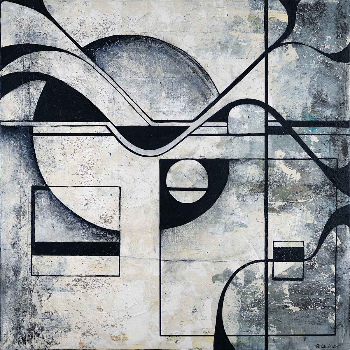 Acid Trip by Sonia Wilkinson  Image: 'Acid Trip'—View without the included frame.