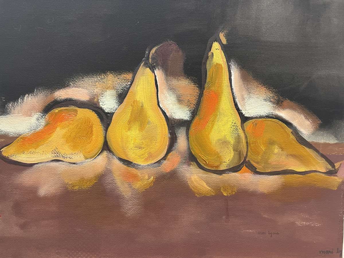 Glowing Pears by Mari Lyons, Image 1.