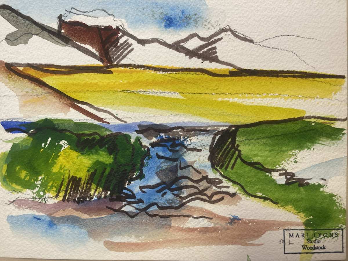 Yellow Plains Montana by Mari Lyons, Image 1.