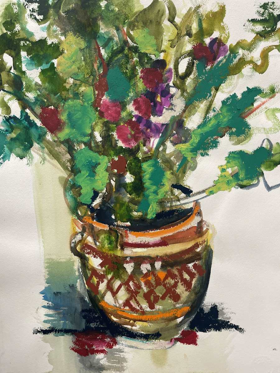 Cross Hatch Vase by Mari Lyons, Image 1.