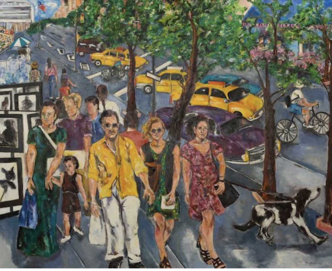 Lively City Street by Mari Lyons, Image 1.
