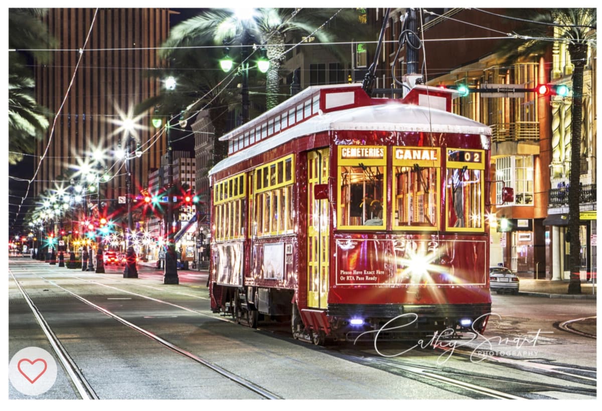 (53) New Orleans Streetcar 2012 by Cathy Smart, Image 1.