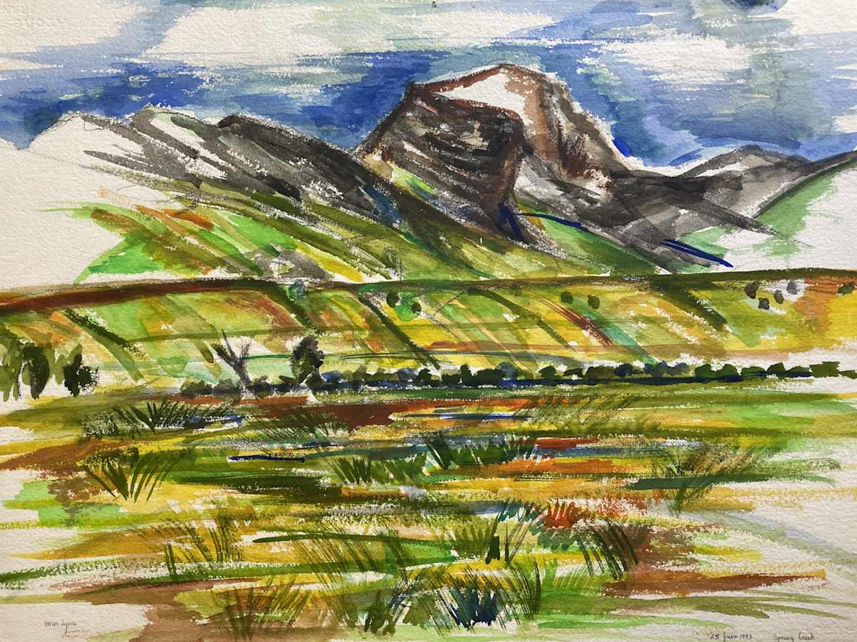 Spring Creek Grasses by Mari Lyons, Image 1.