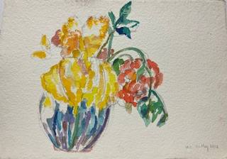 Bouquet Watercolor by Mari Lyons, Image 1.