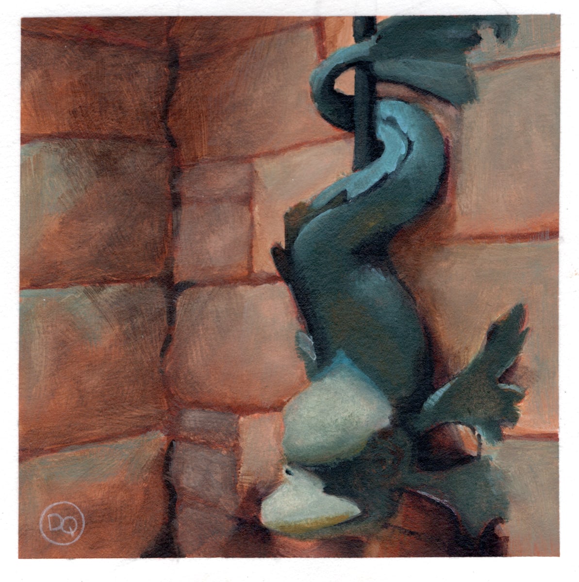 Fish Fountain by Daniel Quebedeaux  Image: This submission celebrates the medium of sculpture. Form and function are creatively combined in this fish water fountain. 