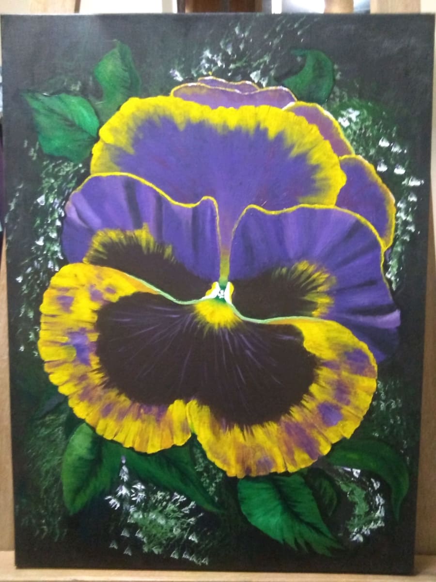 Pansy I by Zona Pickens 