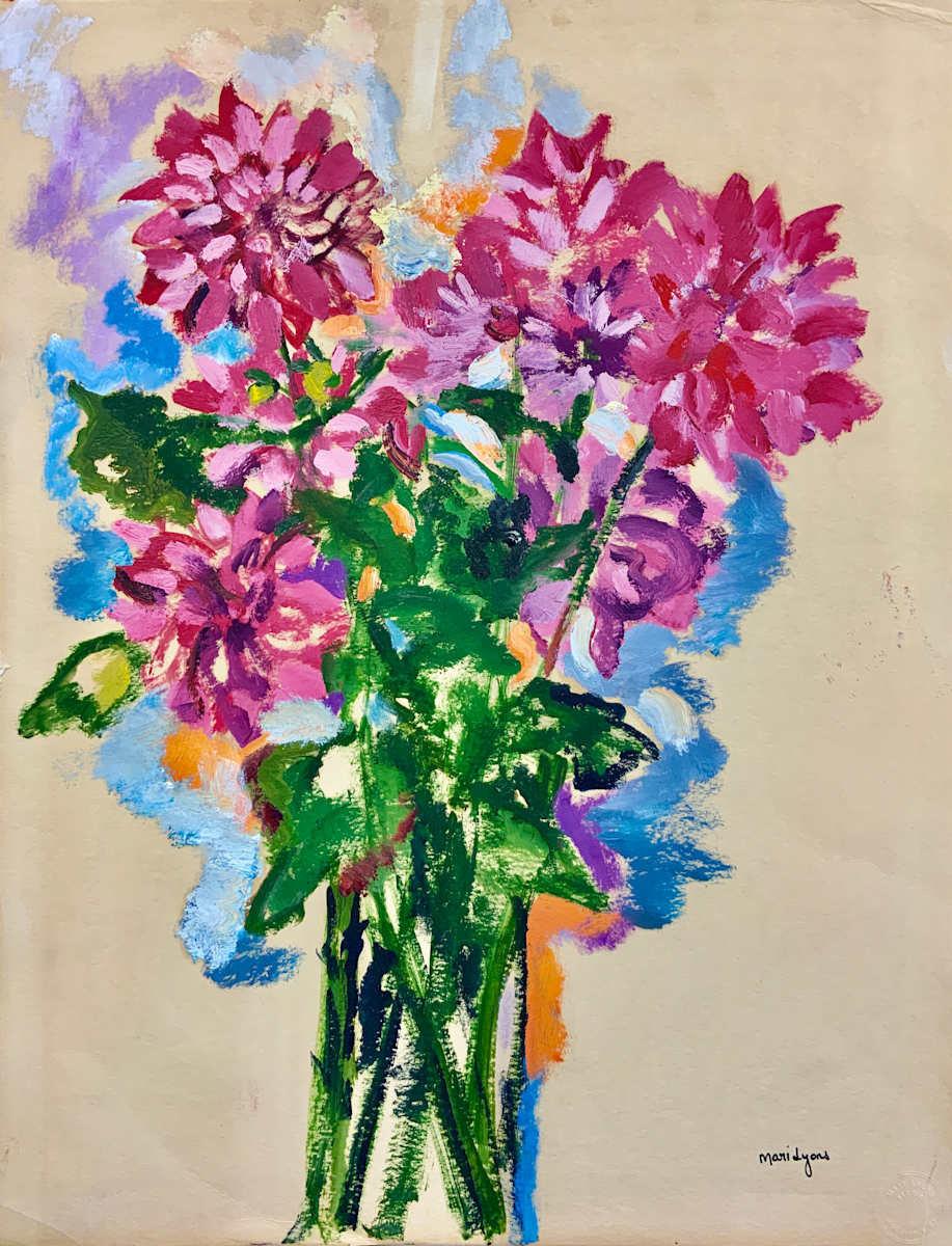 Mauve Bouquet by Mari Lyons, Image 1.