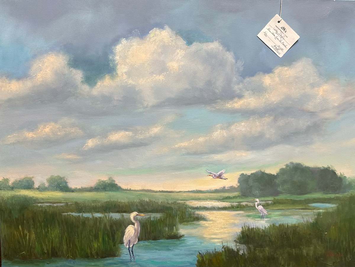 Blue Skies Over the Marsh by Katherine Daigle, Image 1.