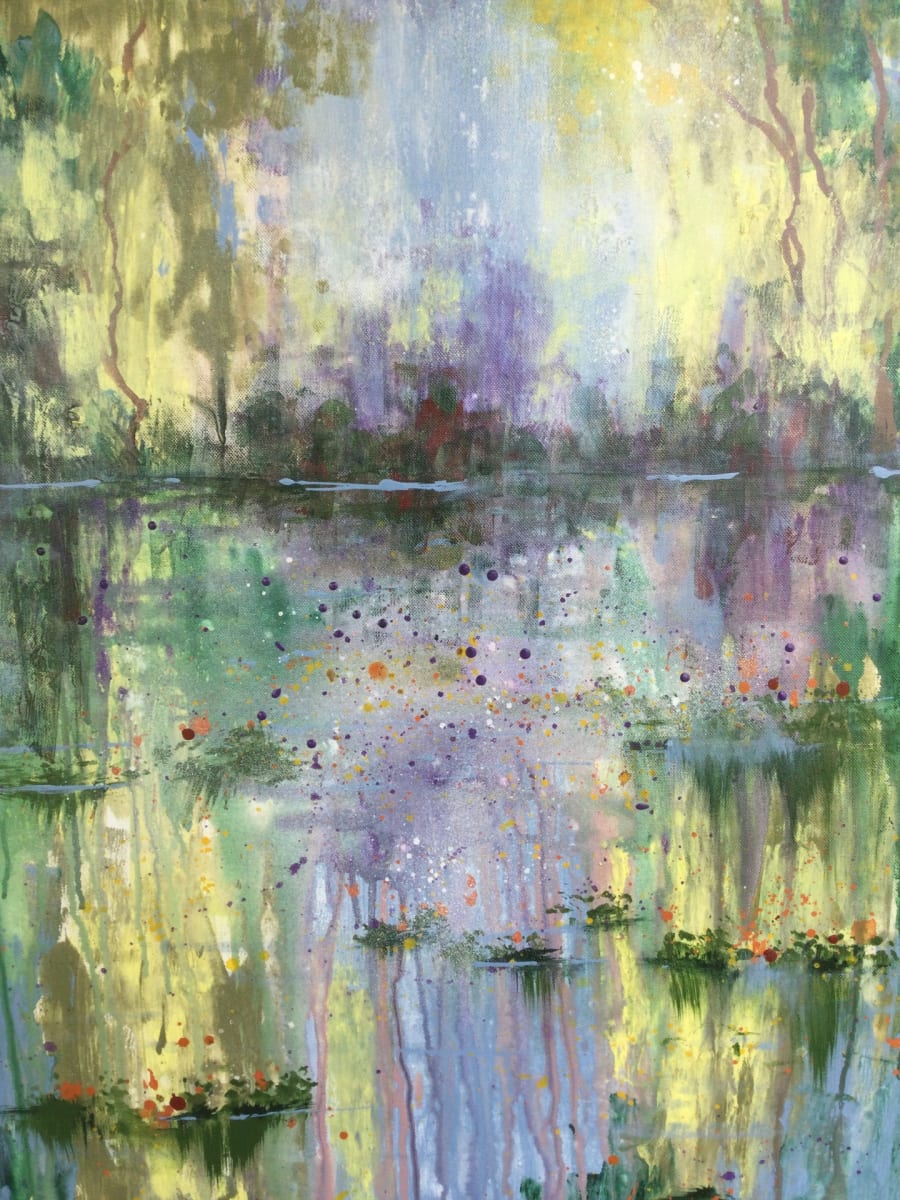 Monet's Pond by Kathy Daigle 