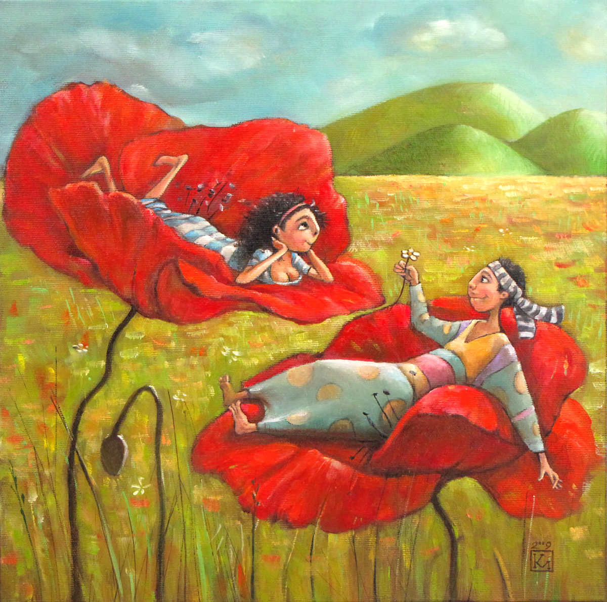 Poppies by Mariana Kalacheva  Image: Poppies