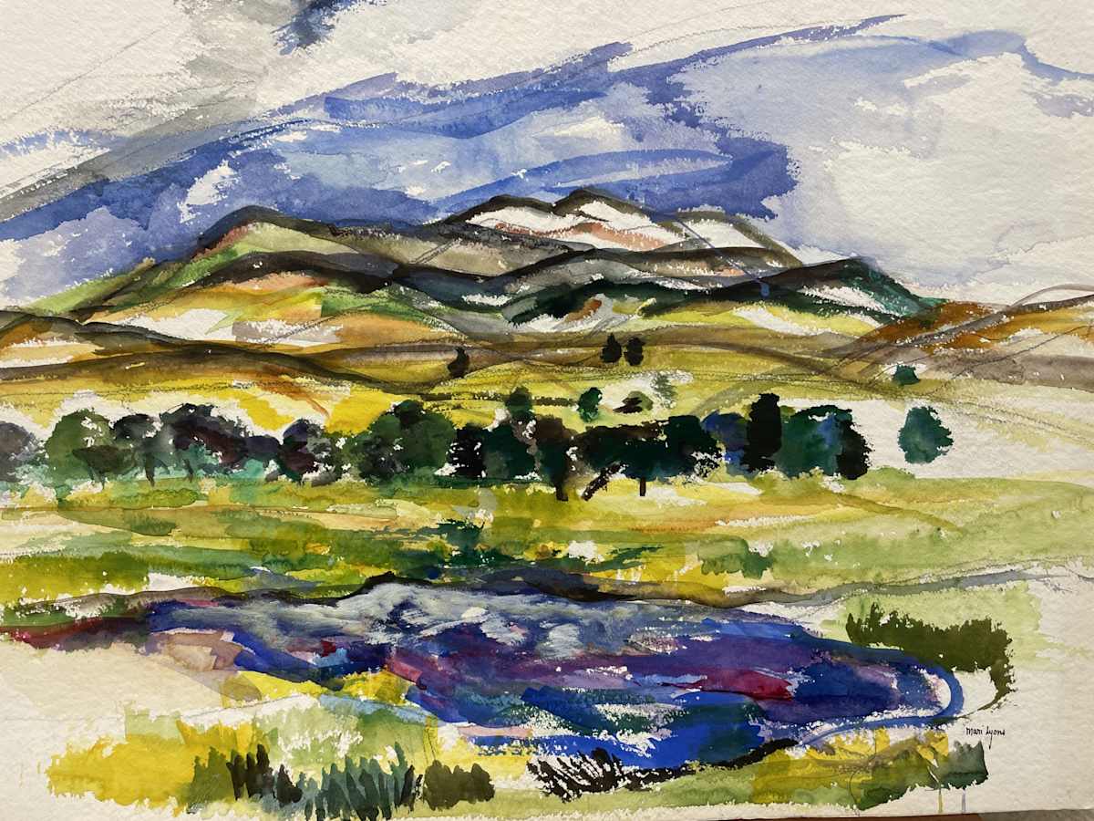 Pond Out Back by Mari Lyons, Image 1.