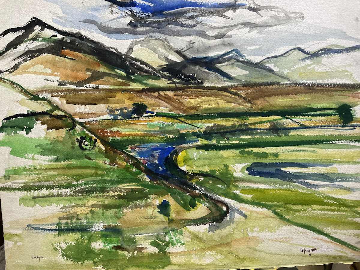 Spring Creek in July II by Mari Lyons, Image 1.