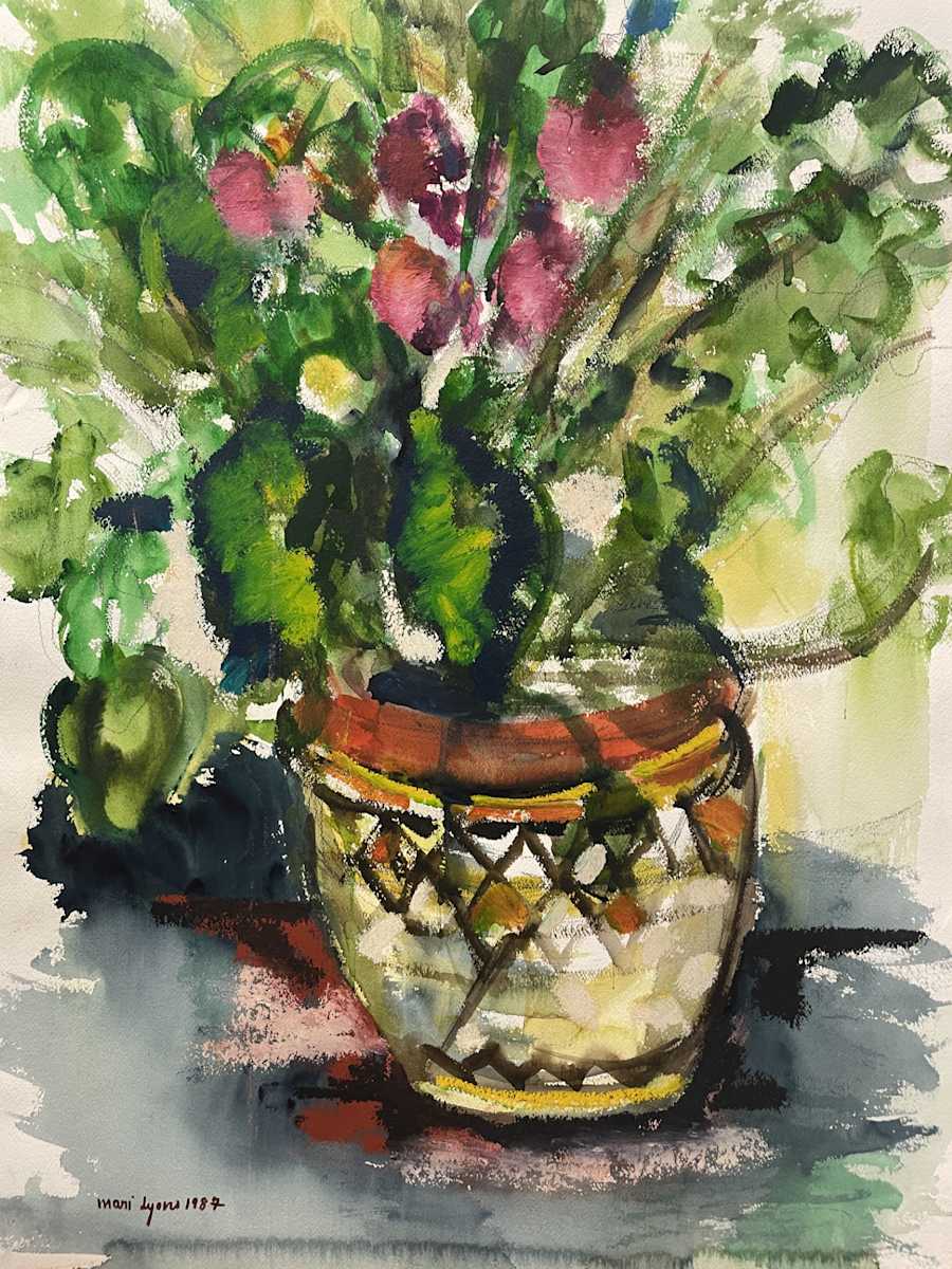 Cross Hatch Vase II by Mari Lyons, Image 1.