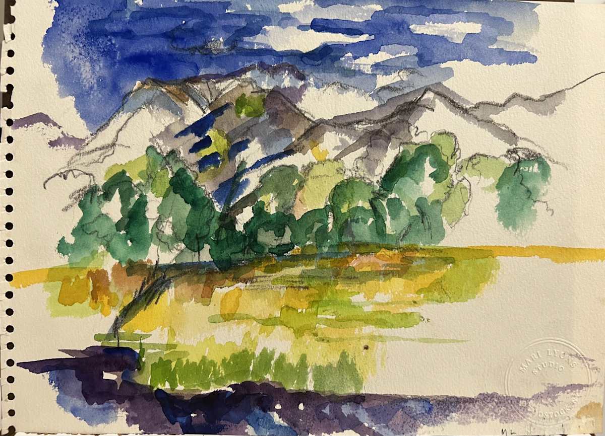 Across the Marsh by Mari Lyons, Image 1.