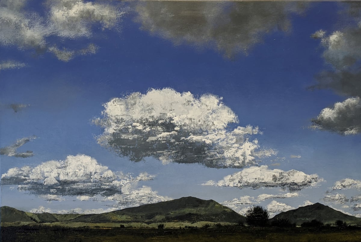 Cumulus Clouds by Abdul Khaliq Ansari 