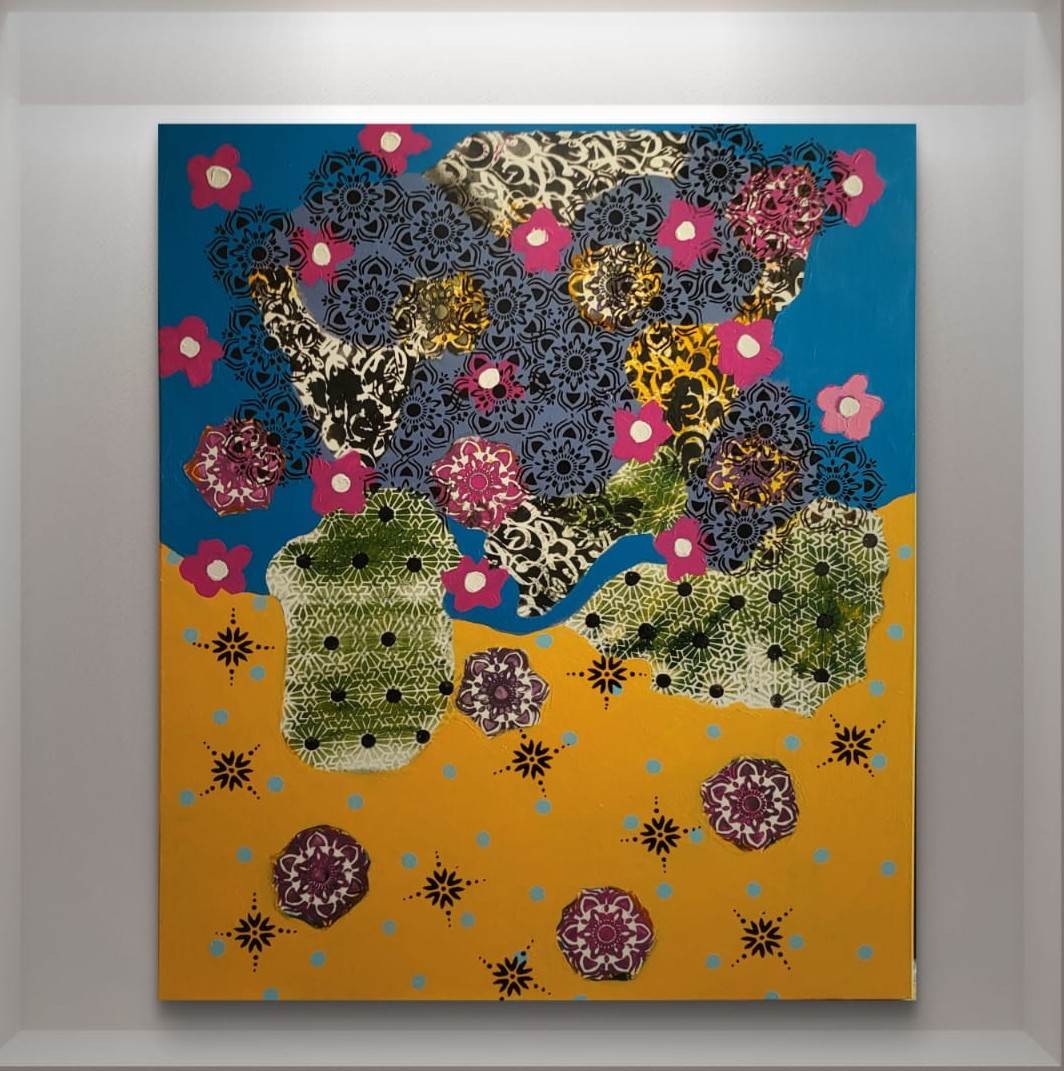 An Imagined World II by Reem Hassan 